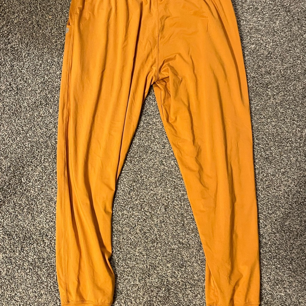 Senita joggers like new golden color size large
